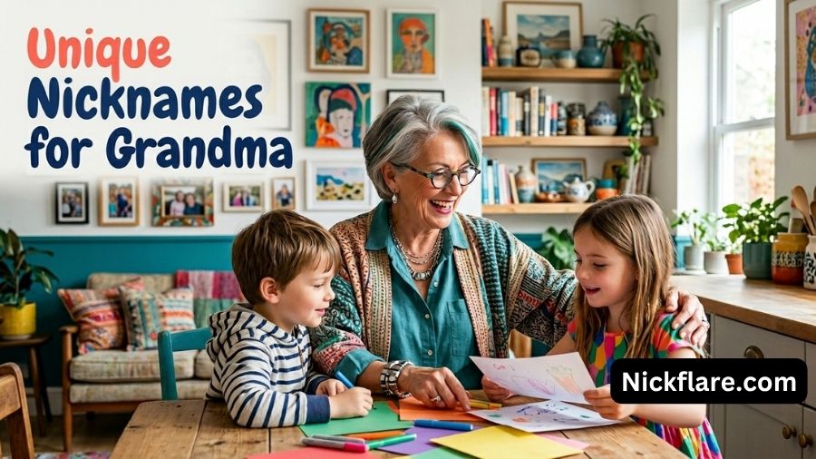 Nicknames for Grandma