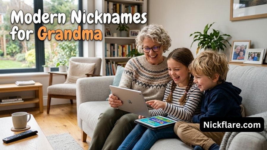 Nicknames for Grandma