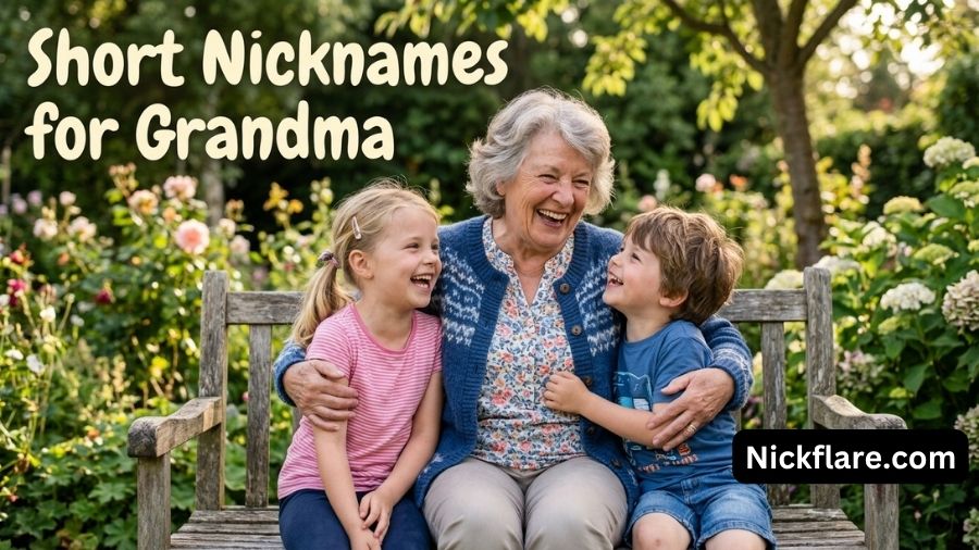 Nicknames for Grandma