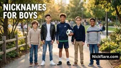 Nicknames for Boys