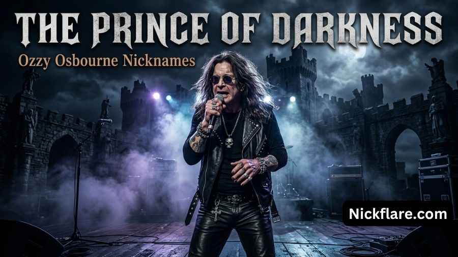 Ozzy Osbourne Nicknames