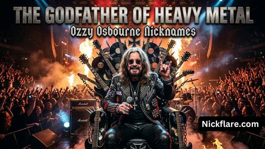 Ozzy Osbourne Nicknames