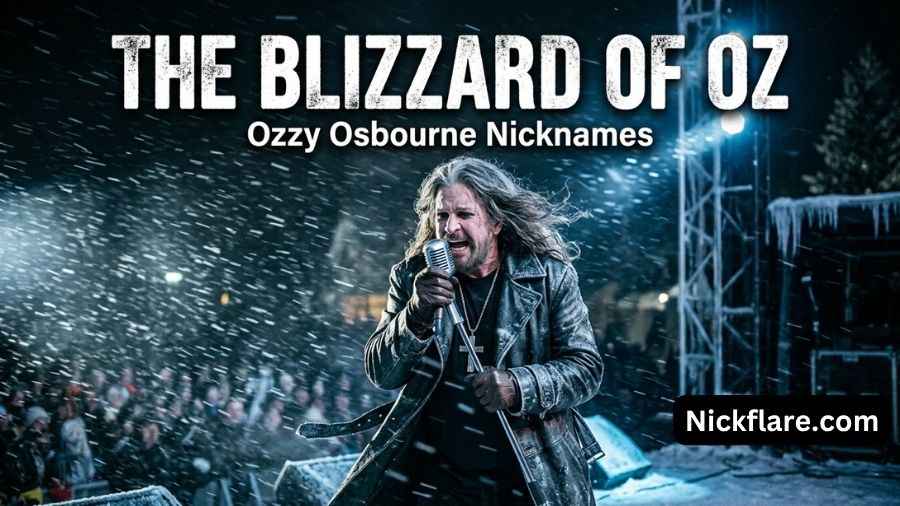 Ozzy Osbourne Nicknames