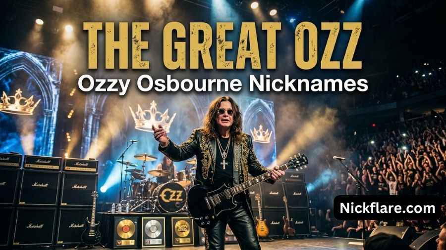 Ozzy Osbourne Nicknames